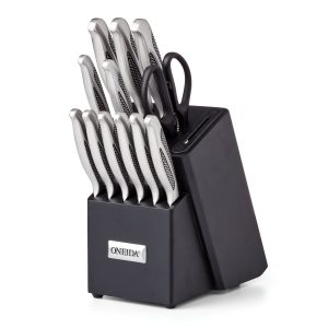 Crosshatch 14 Piece Cutlery Block Set
