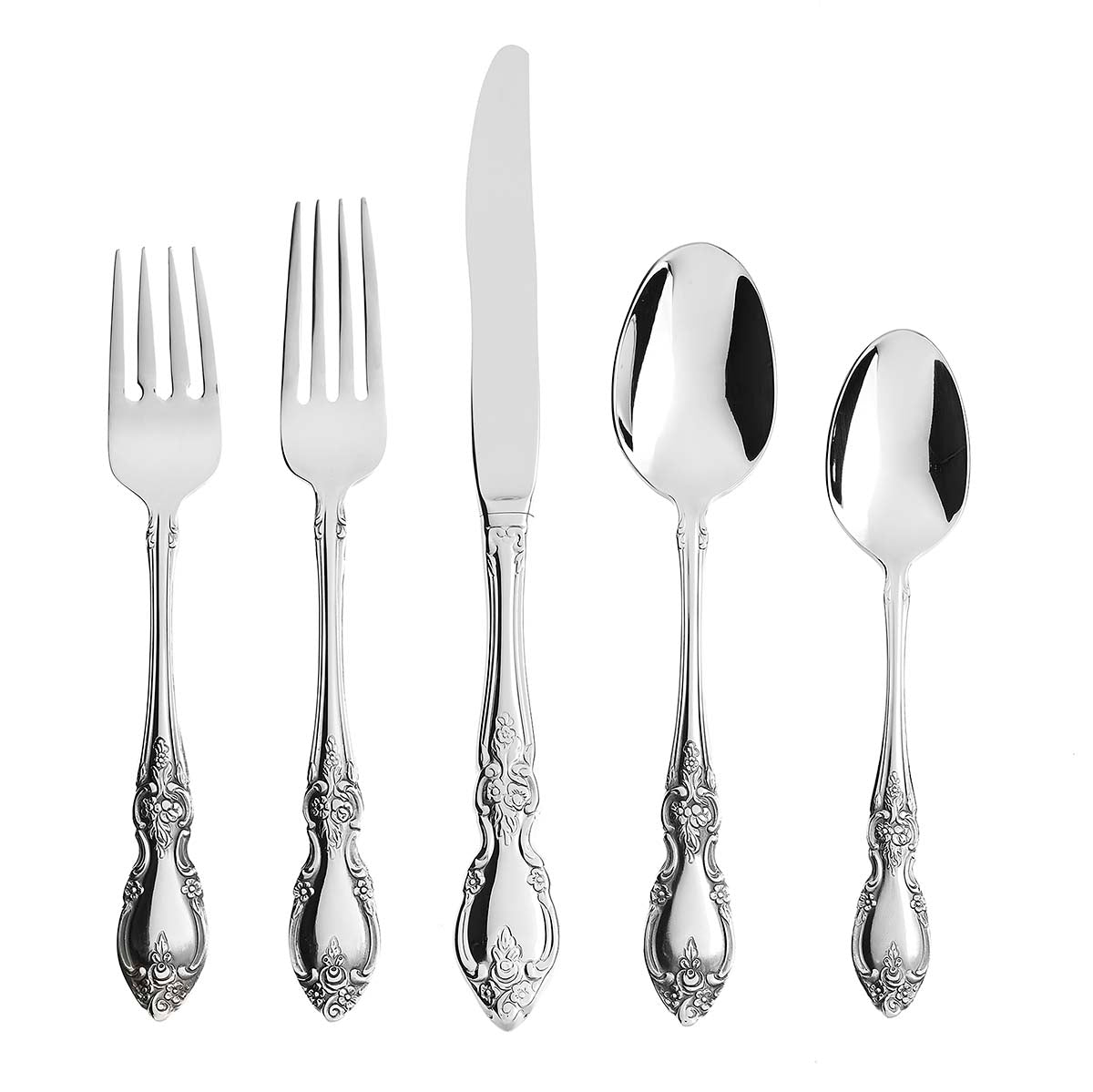 Louisiana 18/8 45 Piece Flatware Set