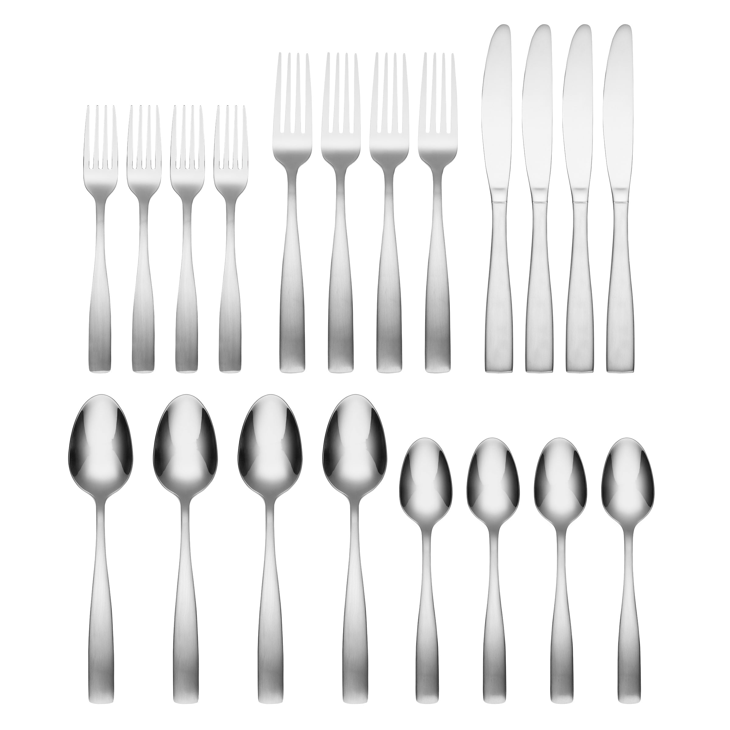Madison Satin 20 Piece Flatware Set - Image 2