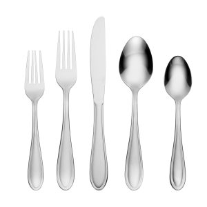 Lincoln 46 Piece Flatware Set with Caddy