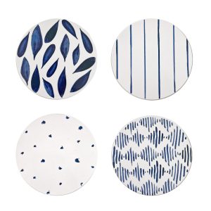 Blue Bay Corkback Coasters - Set Of 4