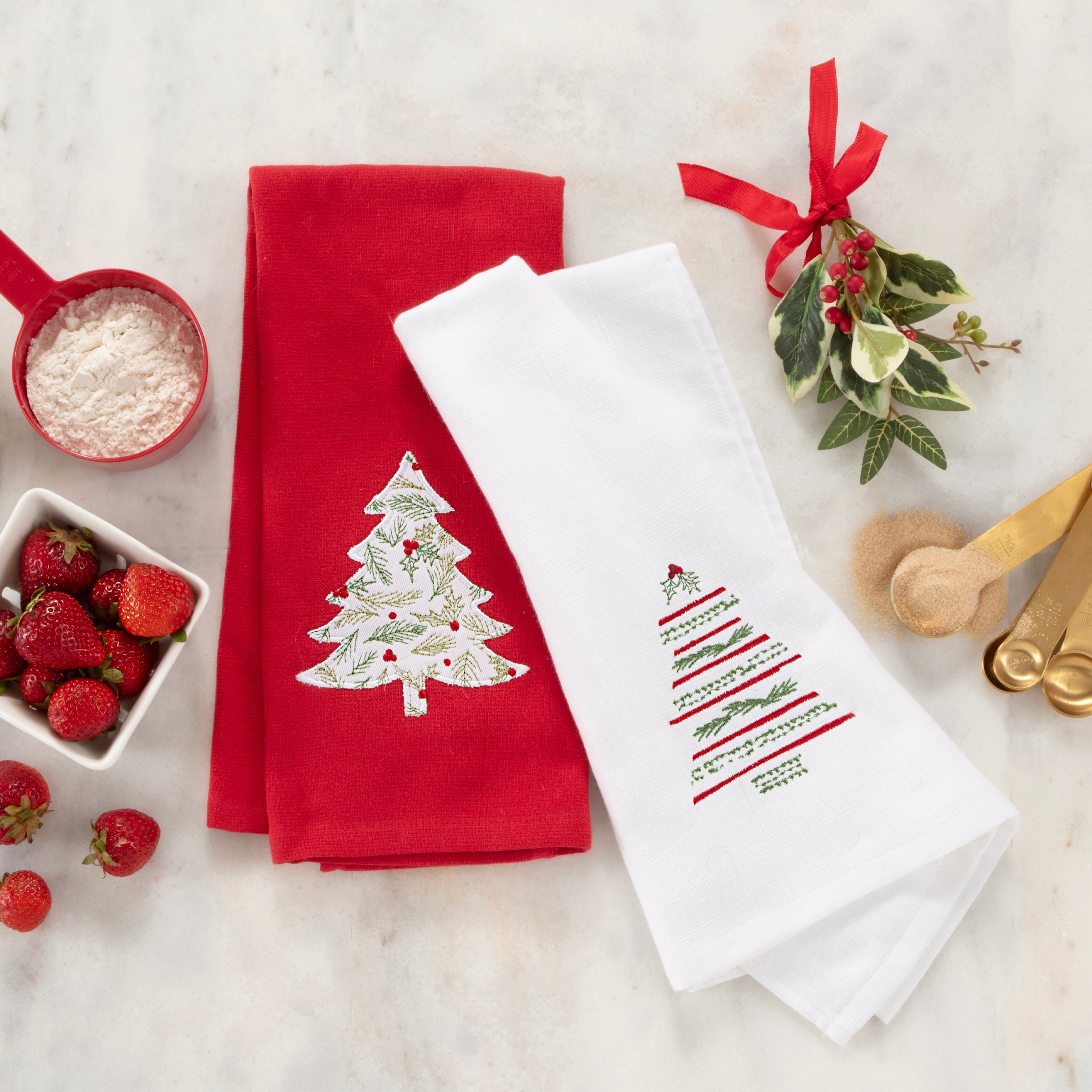 Bayberry Kitchen Towels - Set Of 2 - Image 2