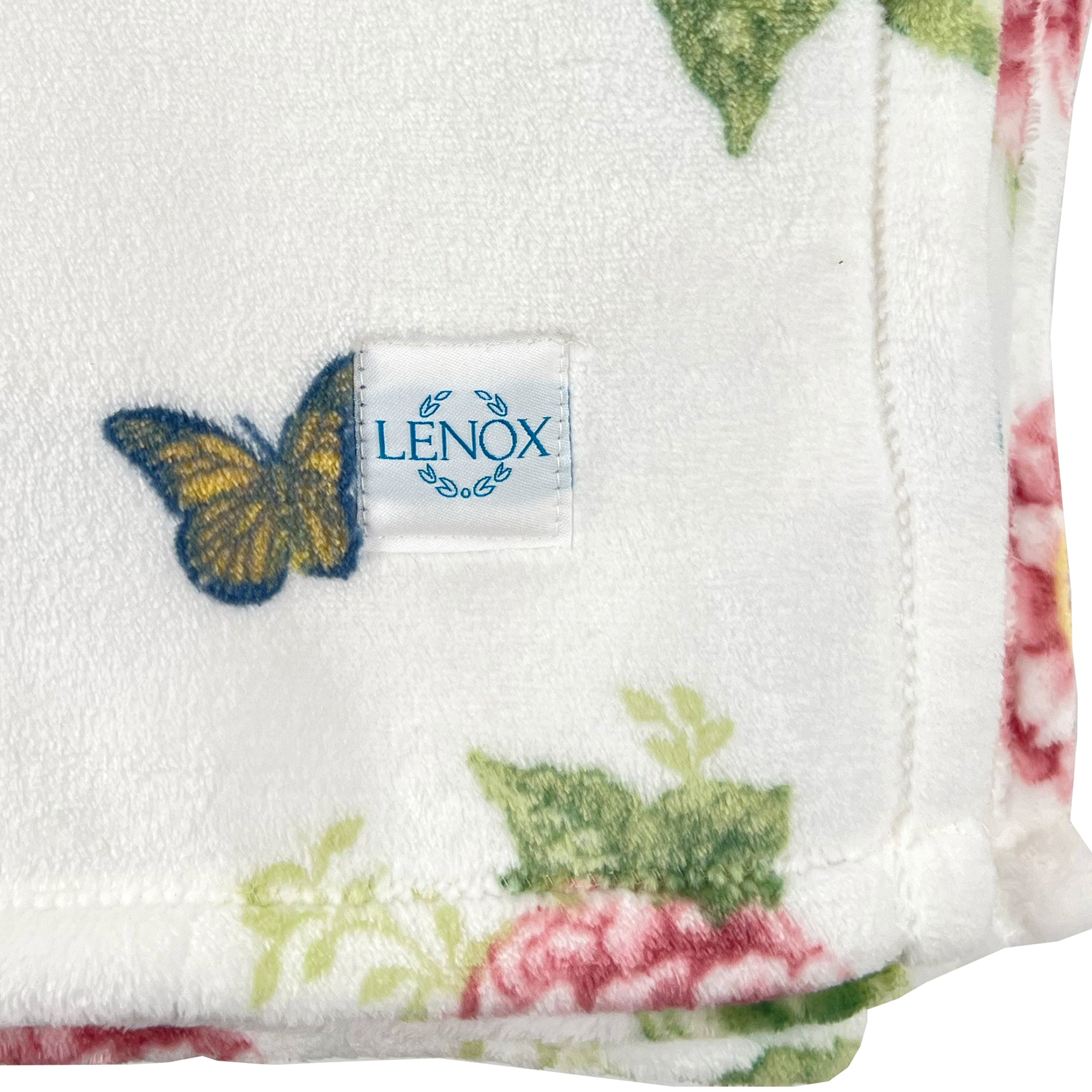 Butterfly Meadow Hydrangea Throw Blanket - Image 7
