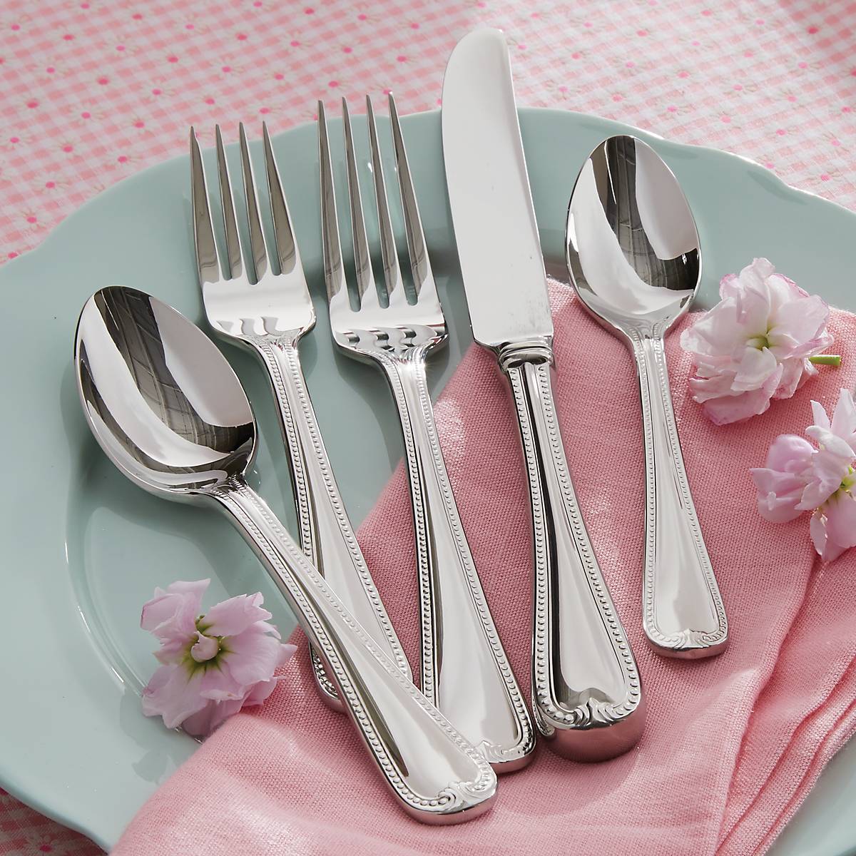 Vintage Jewel 5 Piece Place Setting - Image 3