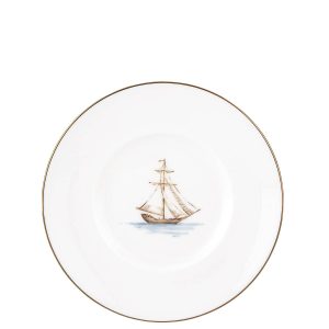 British Colonial Tradewind Dessert Plate