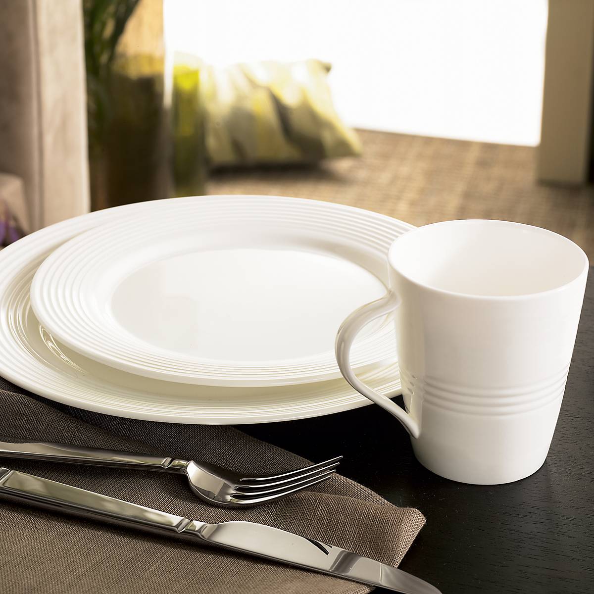 Tin Can Alley Seven Degree 12-Piece Dinnerware Set - Image 2