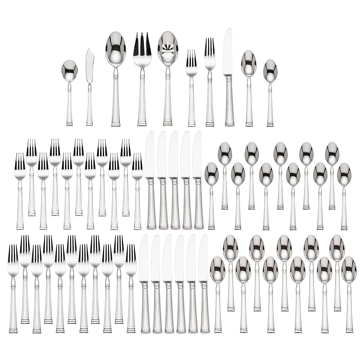 Esquire 65 Piece Flatware Set - Image 2