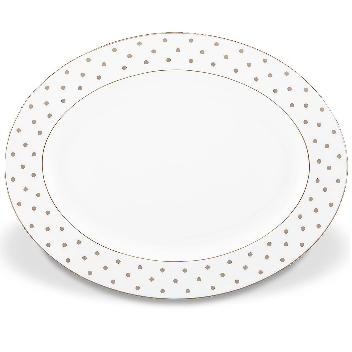 Larabee Road Platinum Oval Platter