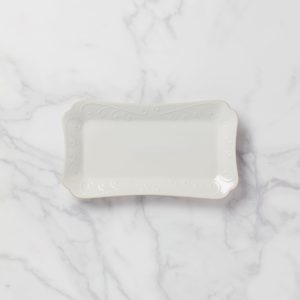 French Perle White Hors d'Oeuvres Tray
