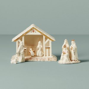 Mistletoe Park 6-Piece Manger Figurine Set