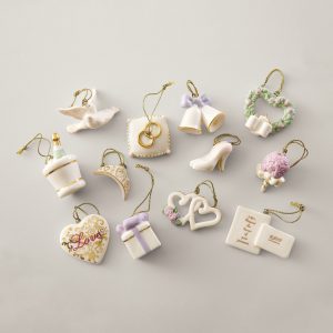Wedding Bliss 12-Piece Ornament Set