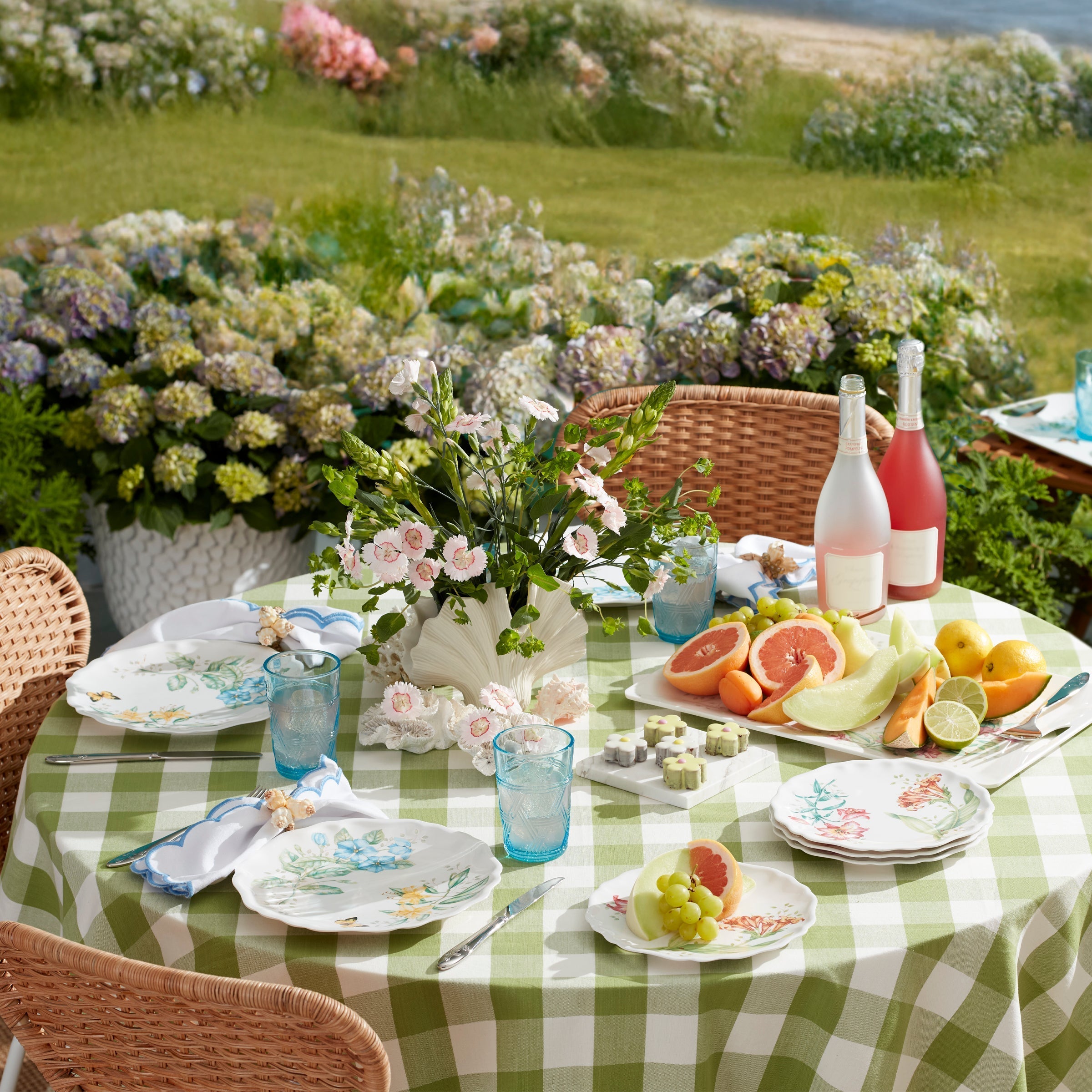 Butterfly Meadow Melamine Accent Plates - Set of 4 - Image 2