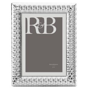 Watchband Silver 5 x 7 Photo Frame