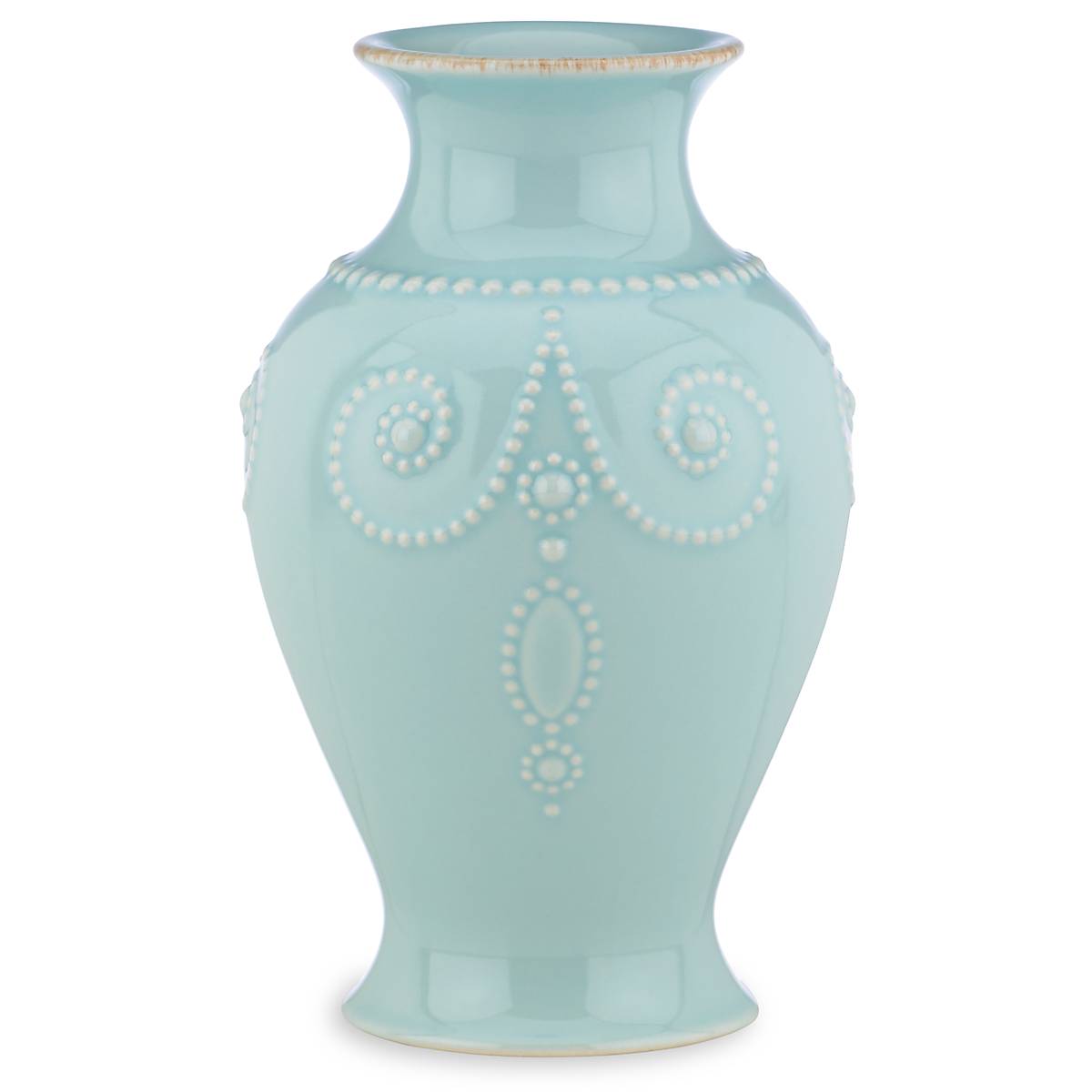 French Perle Ice Blue Bouquet Vase - Image 2