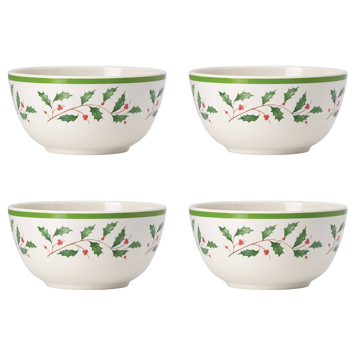 Holiday Melamine All-Purpose Bowls - Set of 4 - Image 2