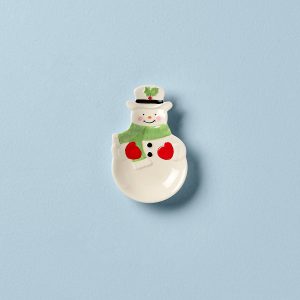Holiday Snowman Spoon Rest