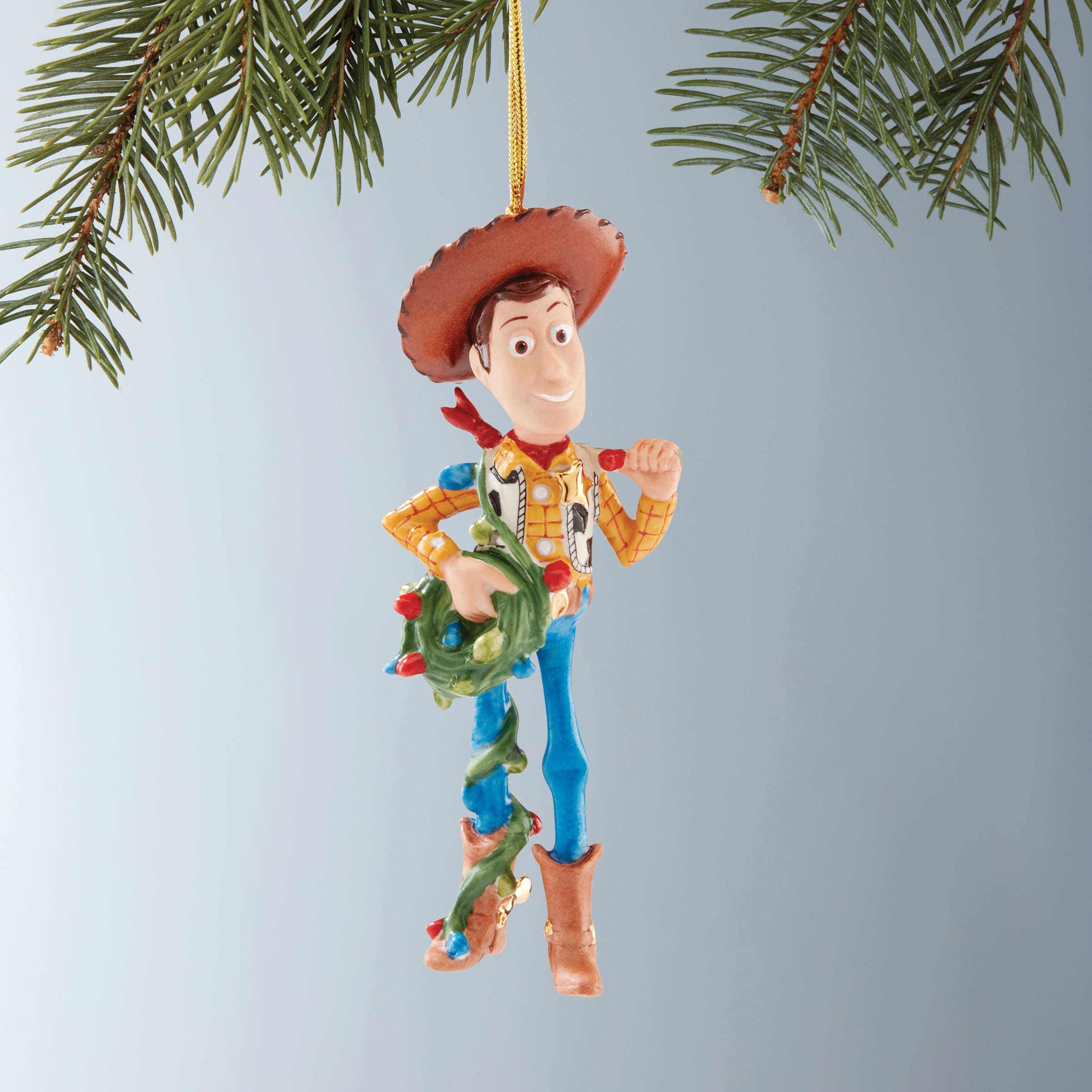 Woody Christmas Cowboy Ornament - Image 4
