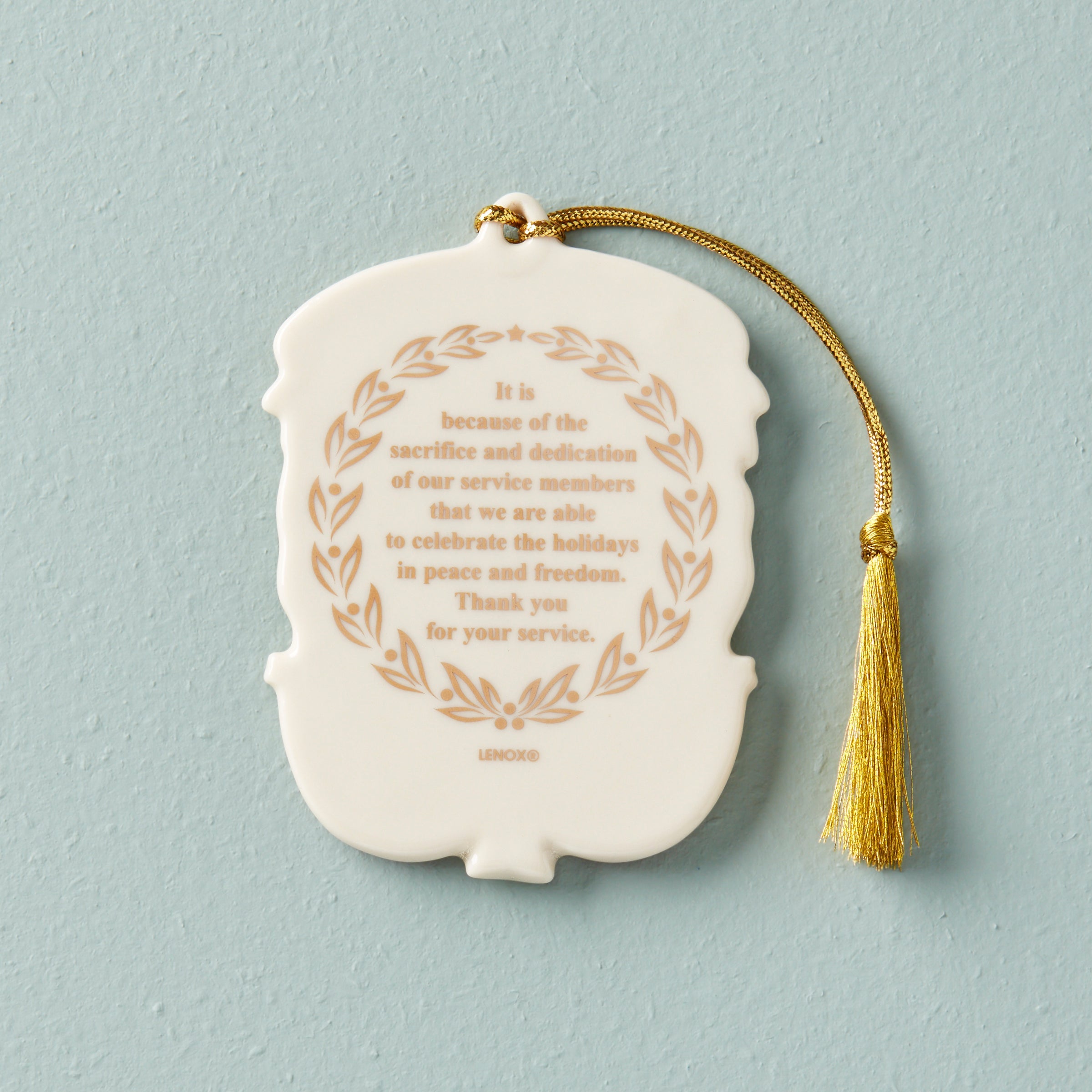 Thank You For Your Service Ornament - Image 2