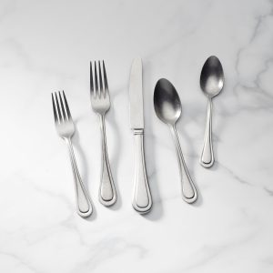 Textured Neutrals 24 Piece Flatware Set
