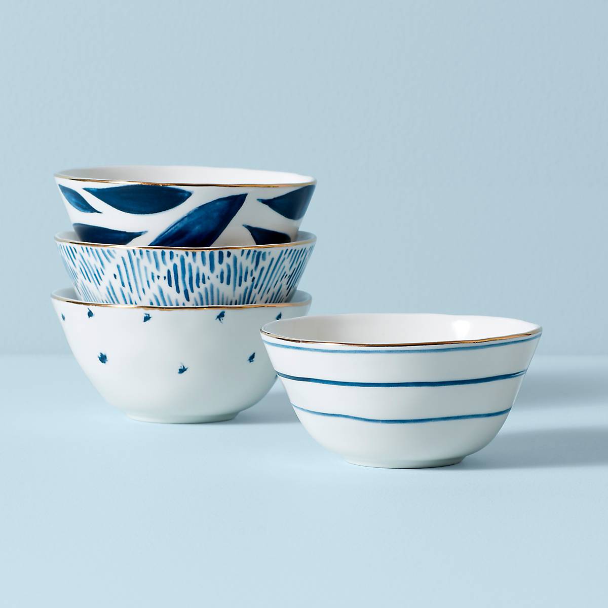 Blue Bay Dessert Bowls - Set of 4