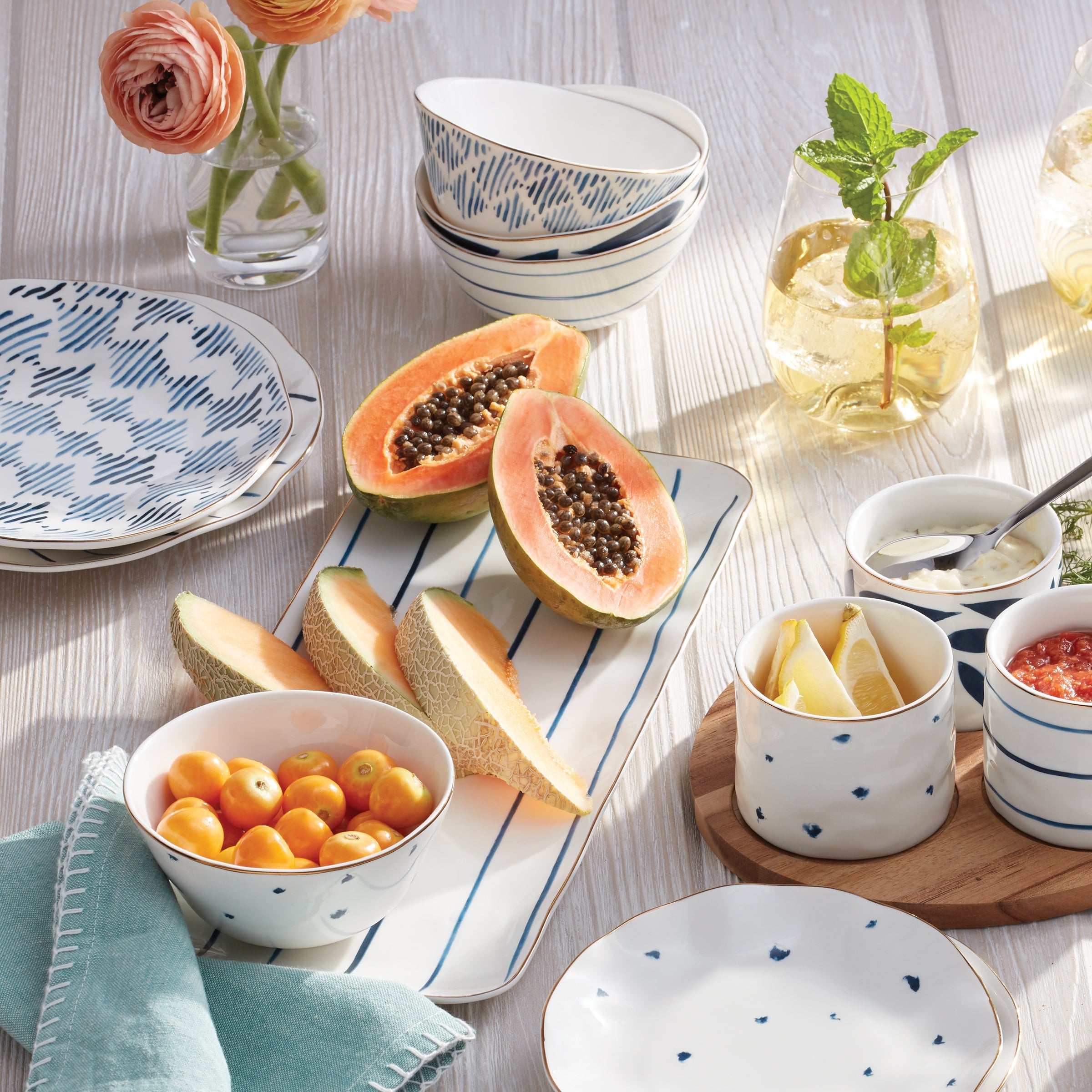 Blue Bay Dessert Bowls - Set of 4 - Image 5