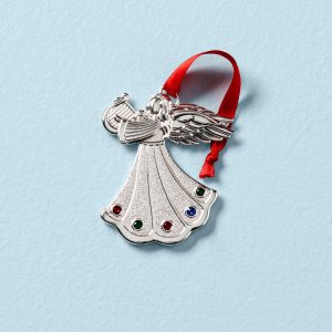 Jeweled Angel Charm Ornament