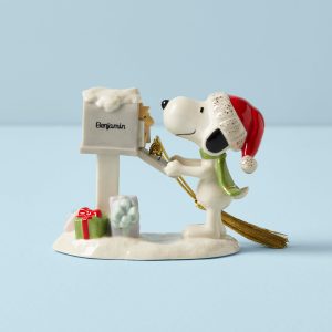 Personalized Snoopy's Letter to Santa Ornament