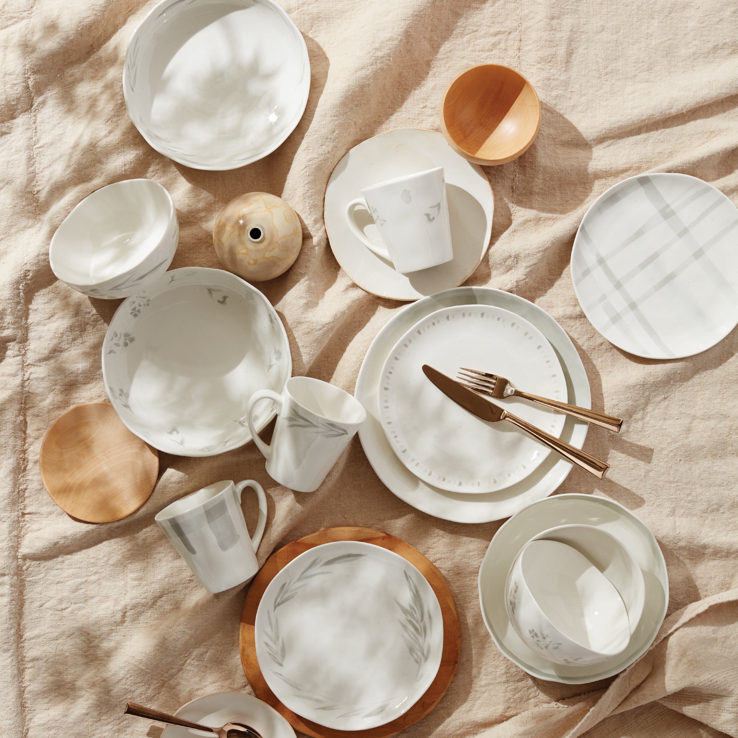 Oyster Bay 12-Piece Dinnerware Set - Image 13
