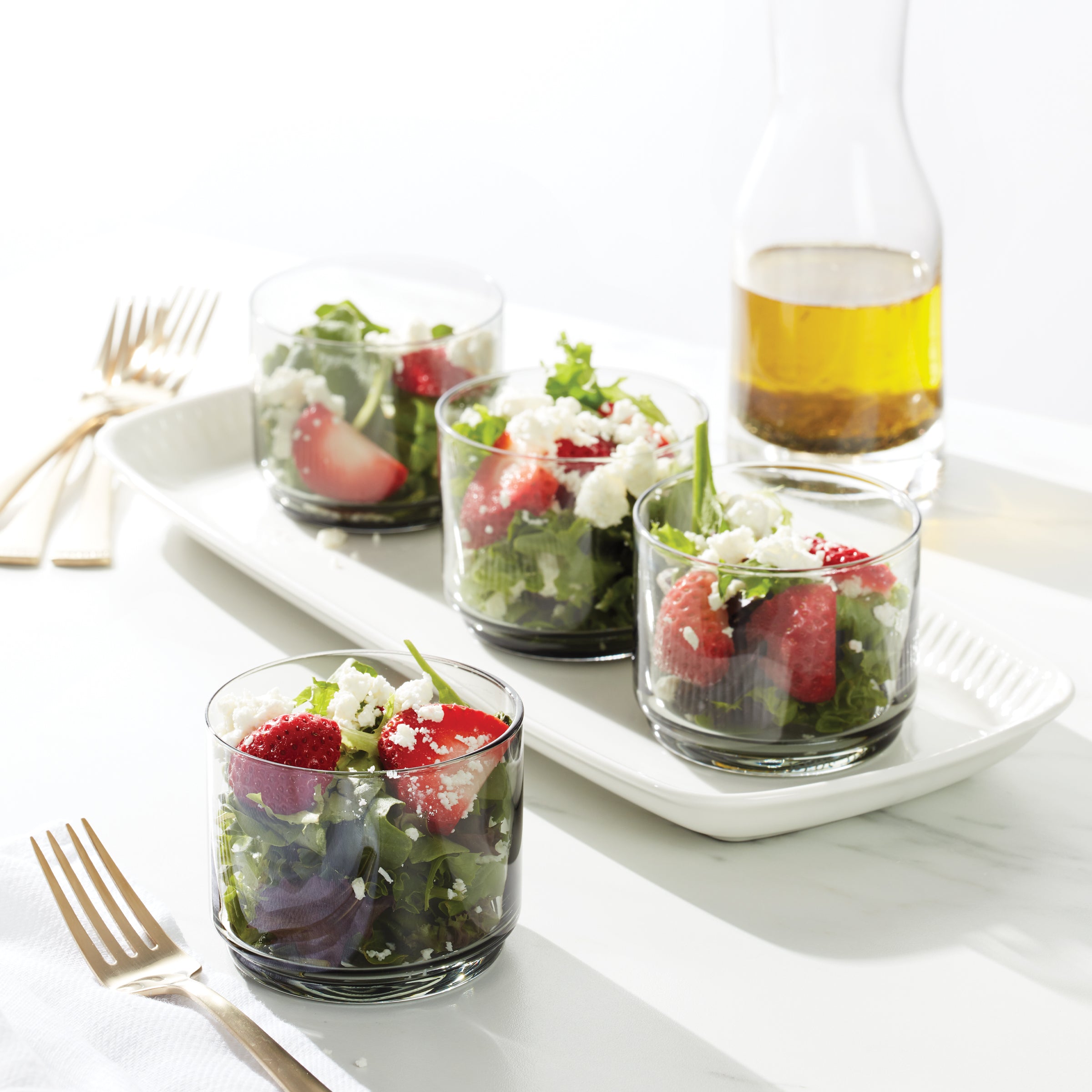 Tuscany Classics Stackable Smoke Short Glasses - Set Of 4 - Image 3