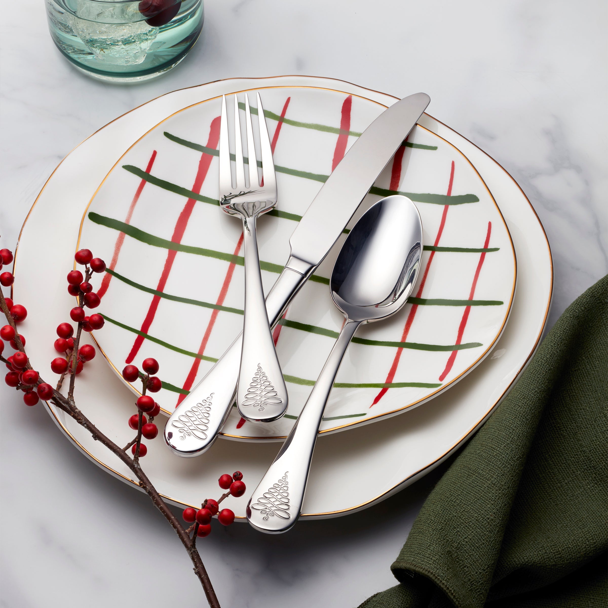 Noella 65 Piece Flatware Set - Image 5