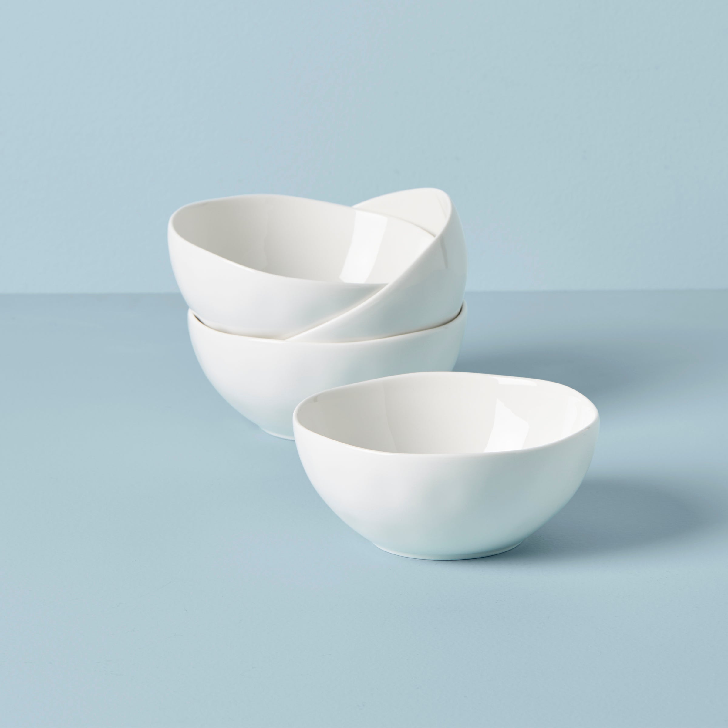 Bay Colors White All-Purpose Bowls - Set of 4