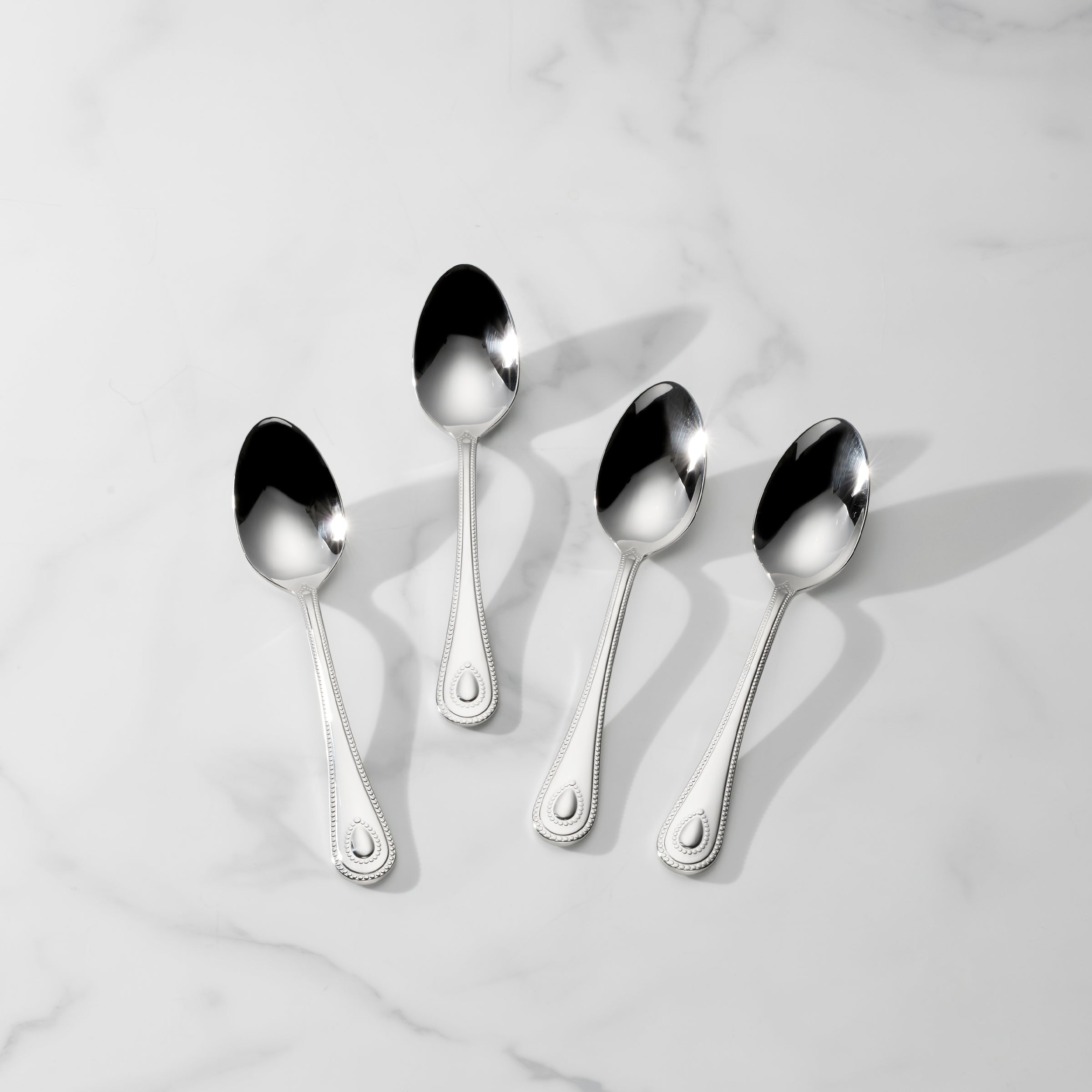 French Perle Dinner Spoon - Set of 4