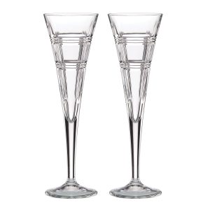 Hudson Toasting Flutes - Set Of 2