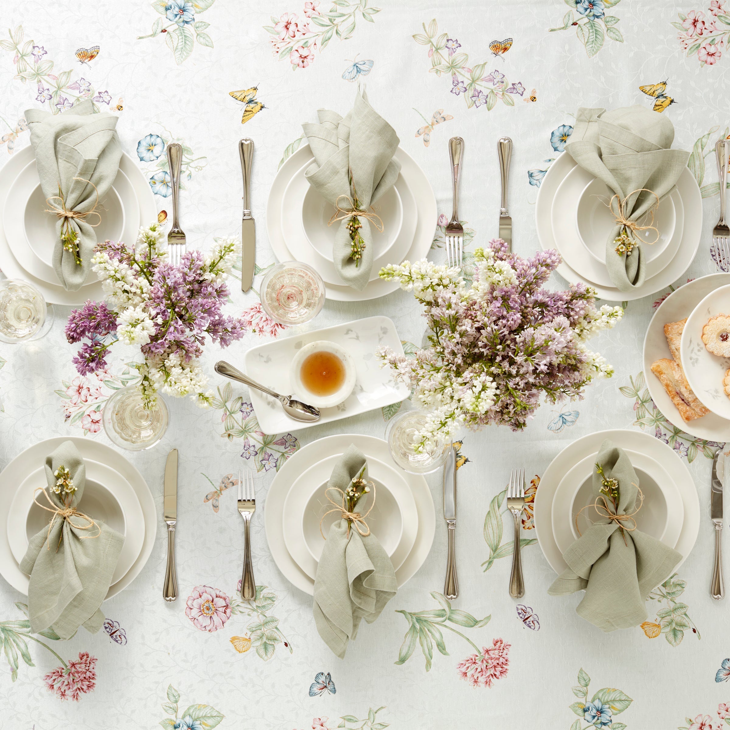 Bay Colors 12-Piece Dinnerware Set. White - Image 2