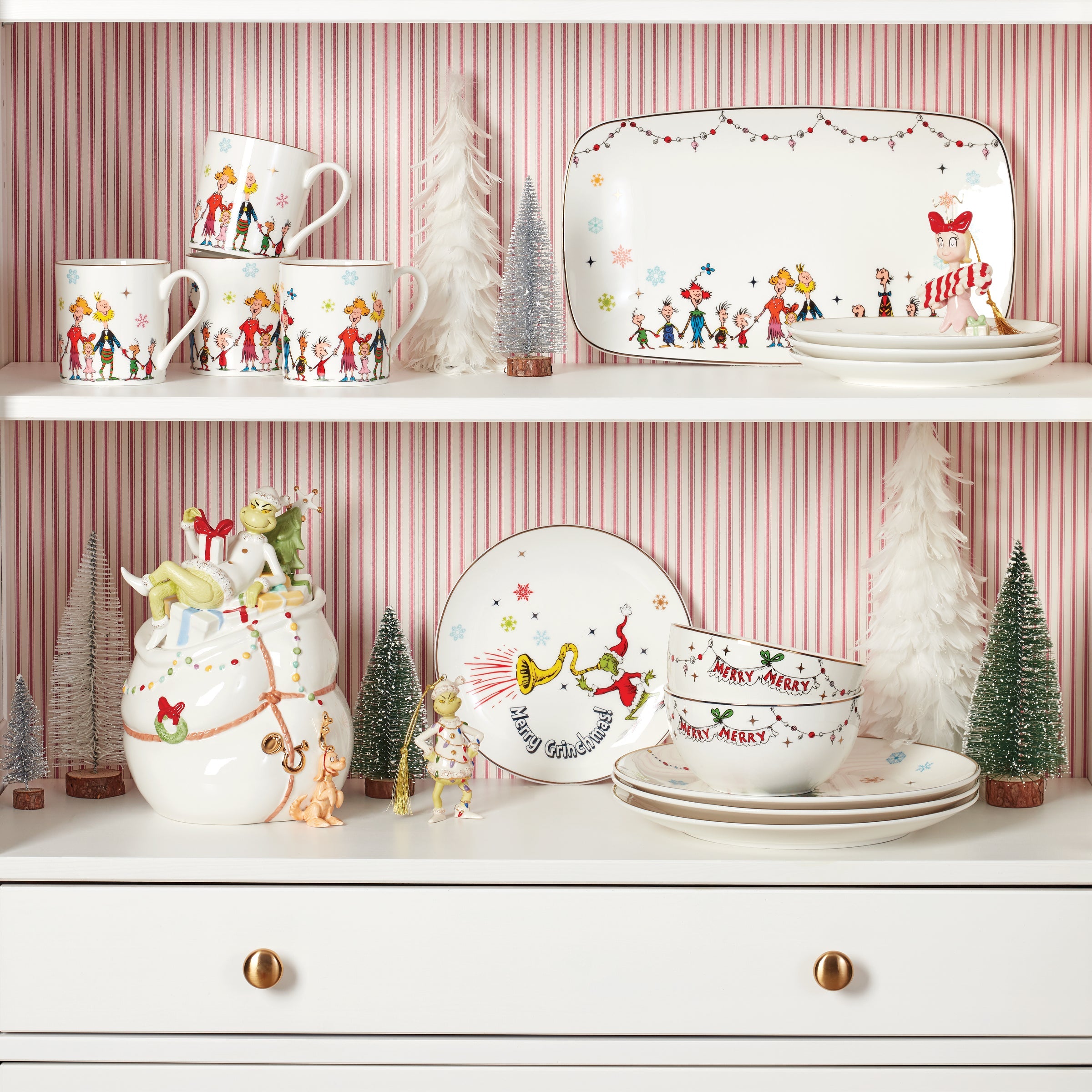 Merry Grinchmas 12-Piece Dinnerware Set - Image 8
