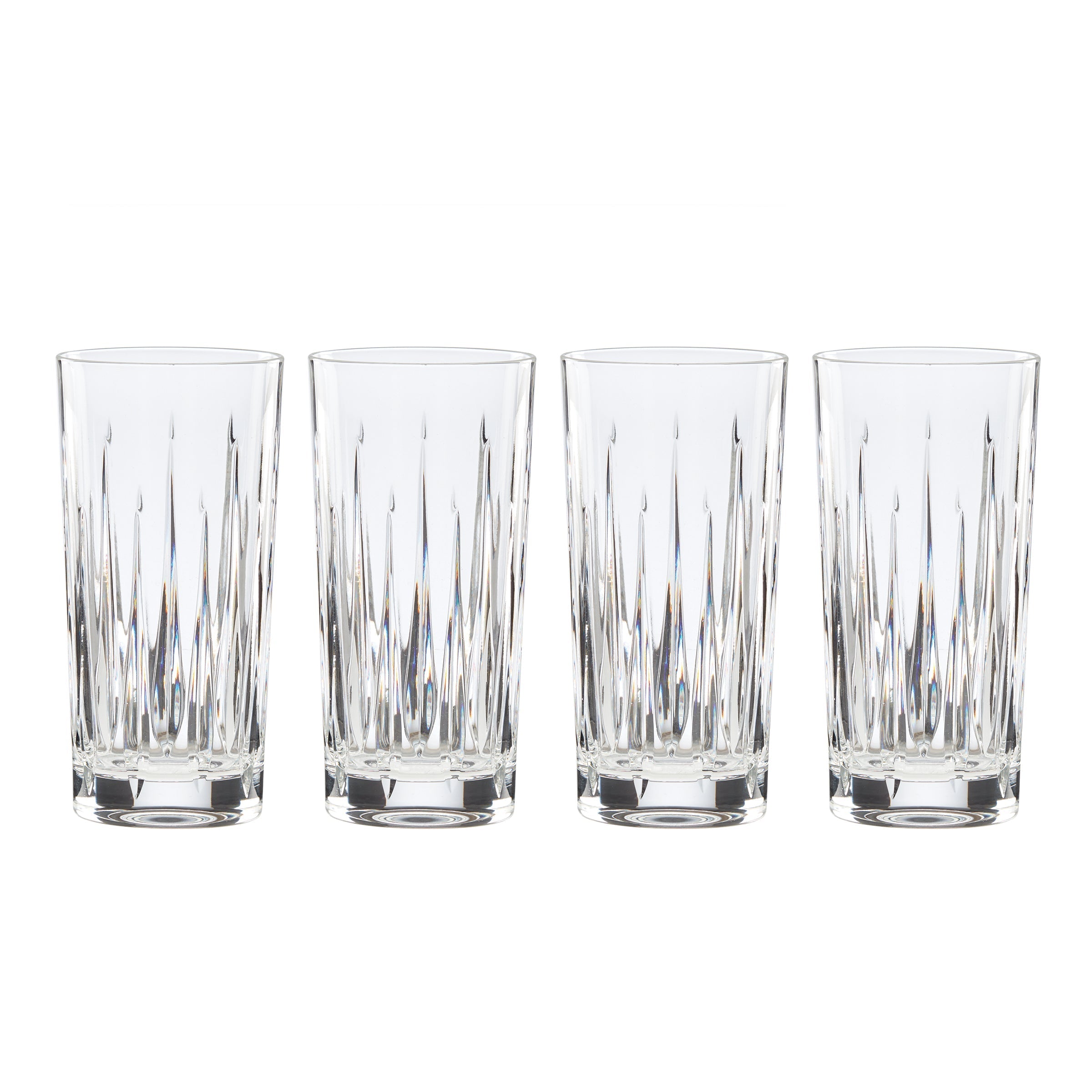 Soho Crystal Highball Glasses - Set Of 4