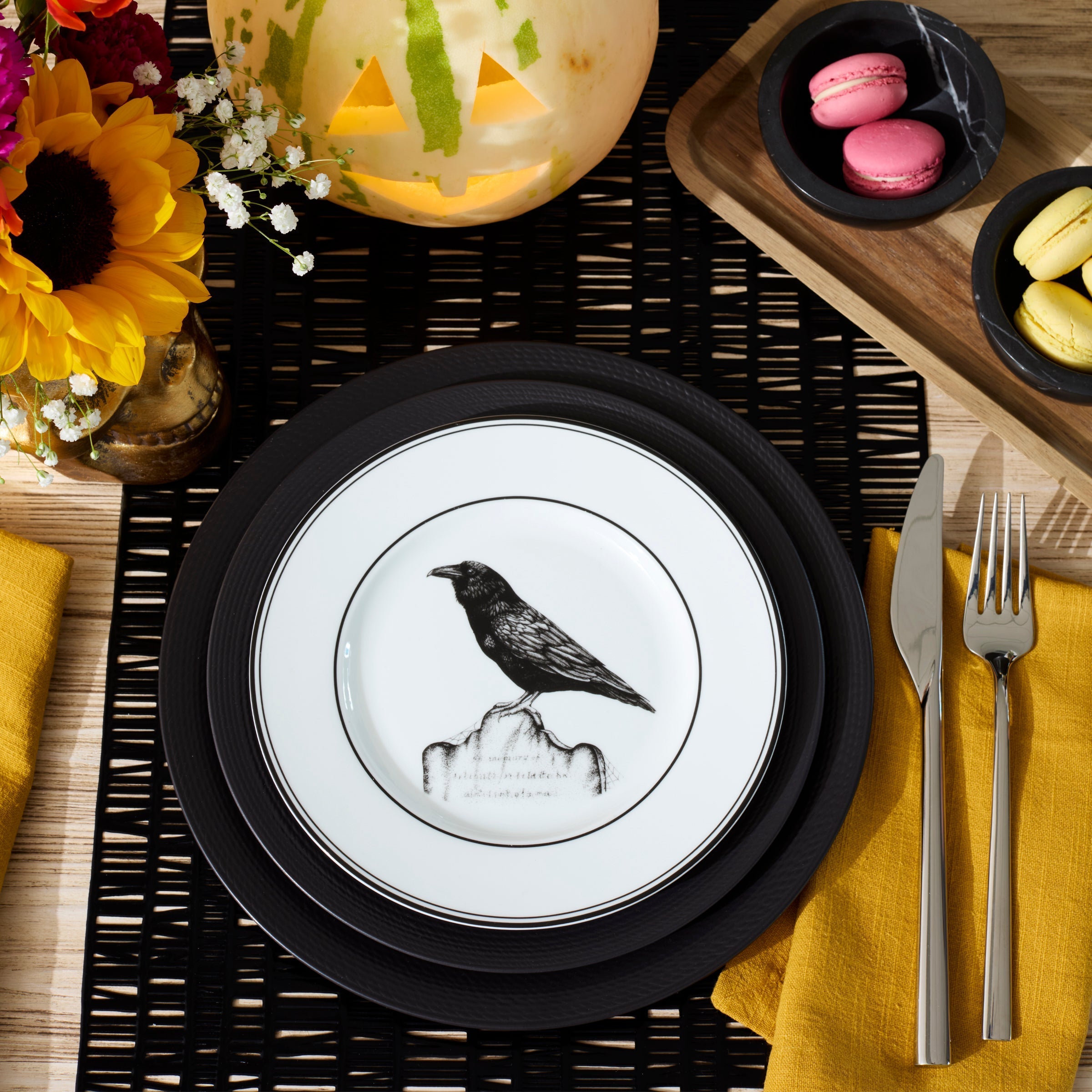 LX Collective Black Accent Plates - Set of 4 - Image 4