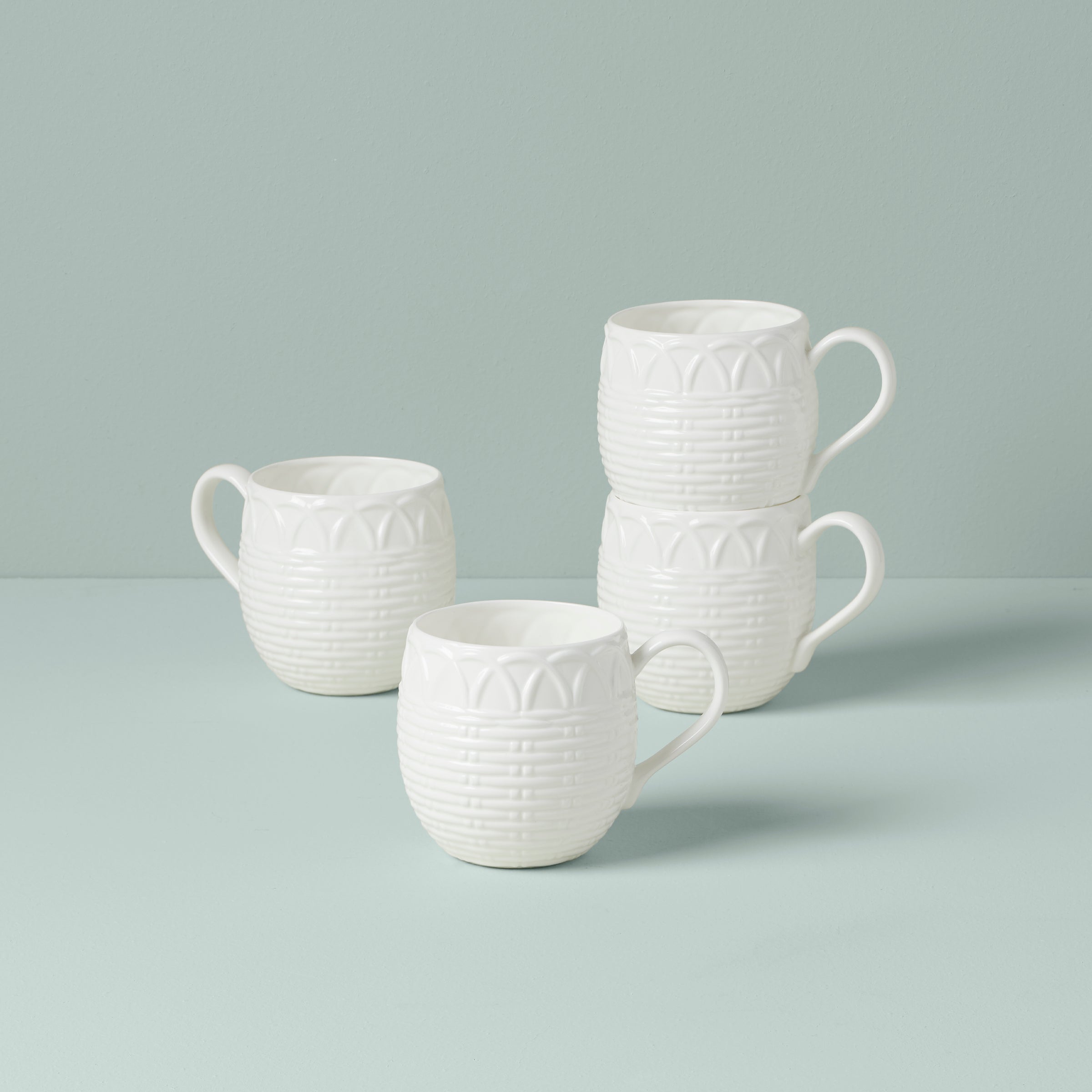 Wicker Creek Mugs - Set of 4