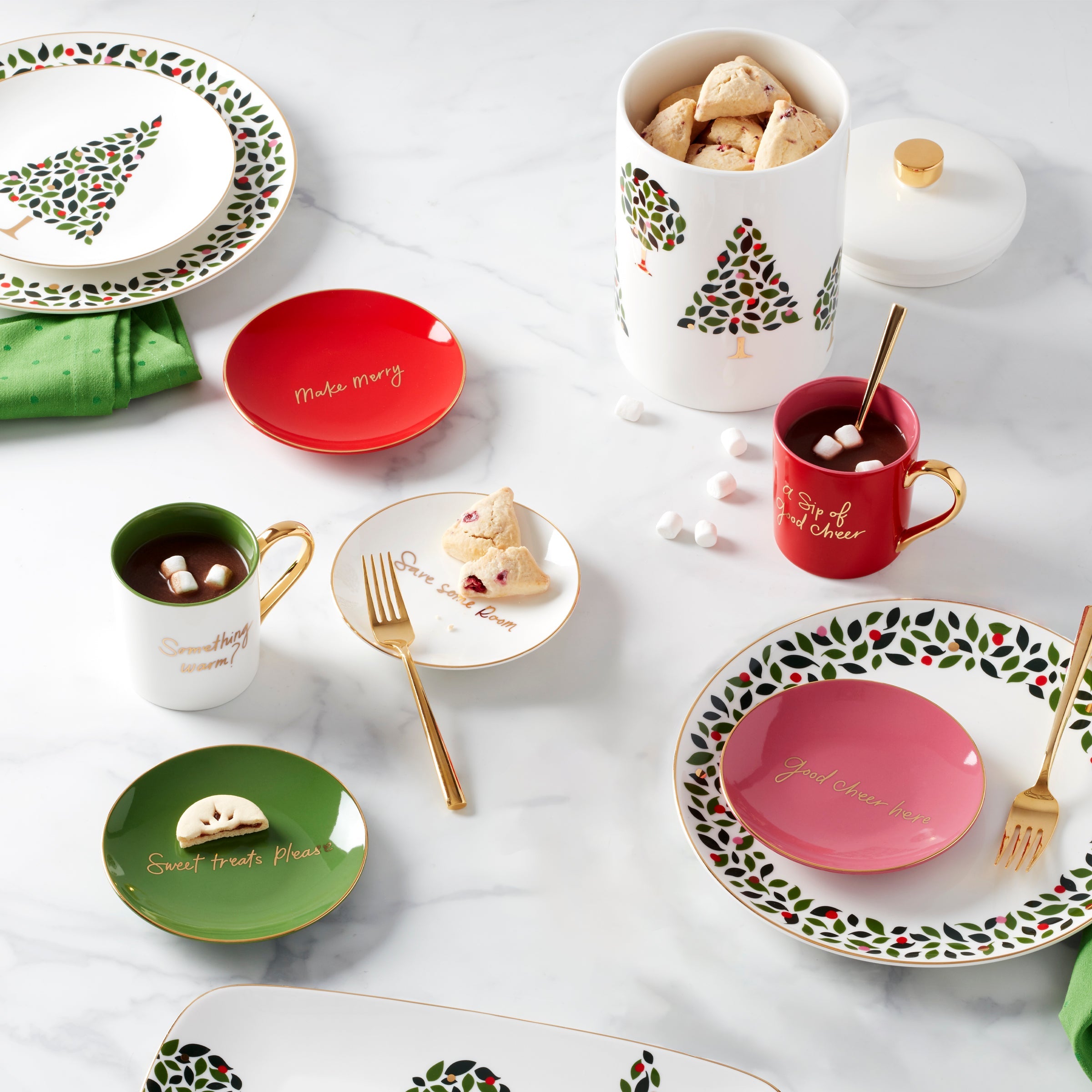 Evergreen 12-Piece Dinnerware Set - Image 5