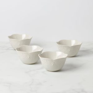 French Perle Fruit Bowls - Set of 4