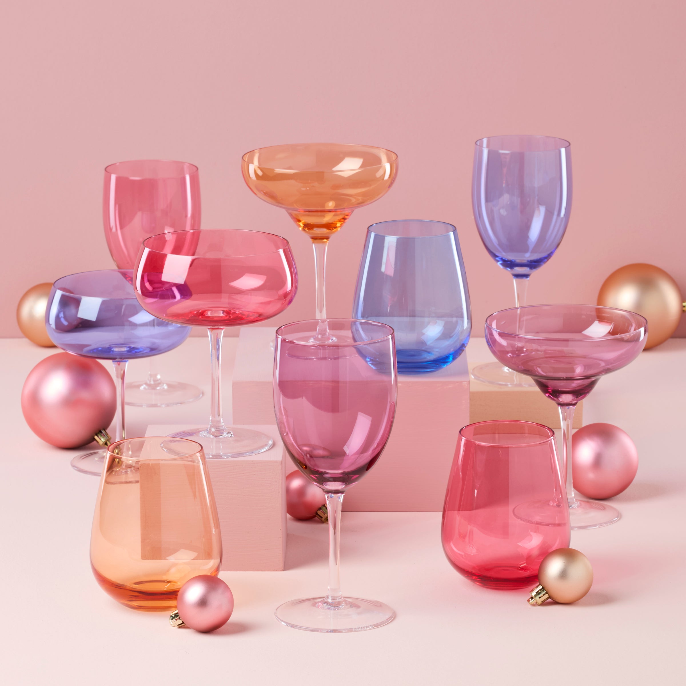 True Colors Wine Glasses - Set Of 4 - Image 3