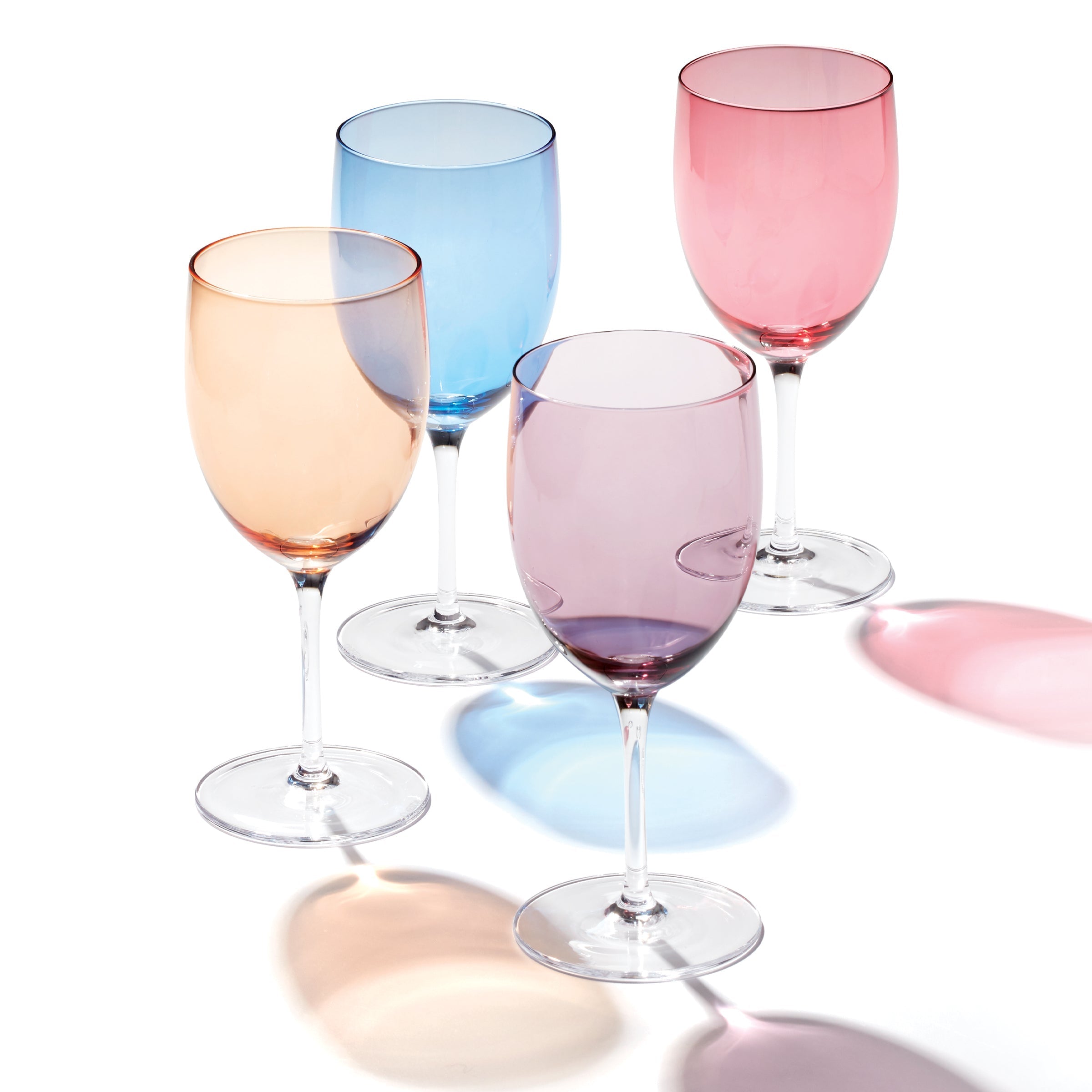 True Colors Wine Glasses - Set Of 4 - Image 5