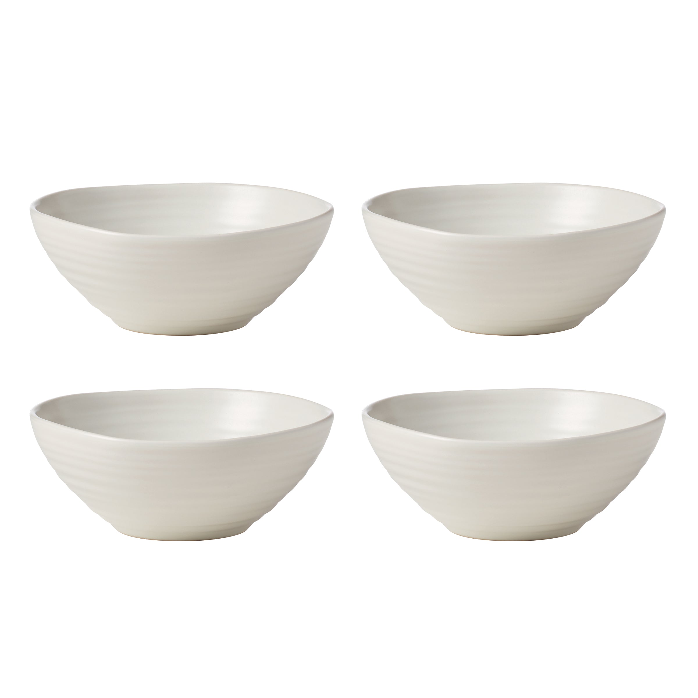 Ridge White 12-Piece Dinnerware Set - Image 17