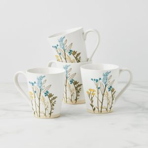 Wildflowers Mugs - Set of 4