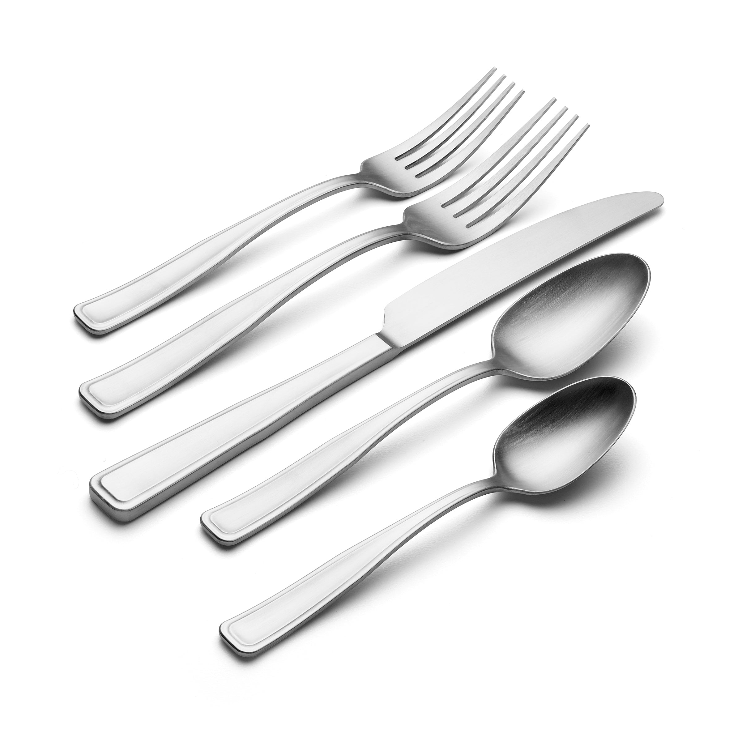 Reid Satin 20 Piece Flatware Set - Image 2