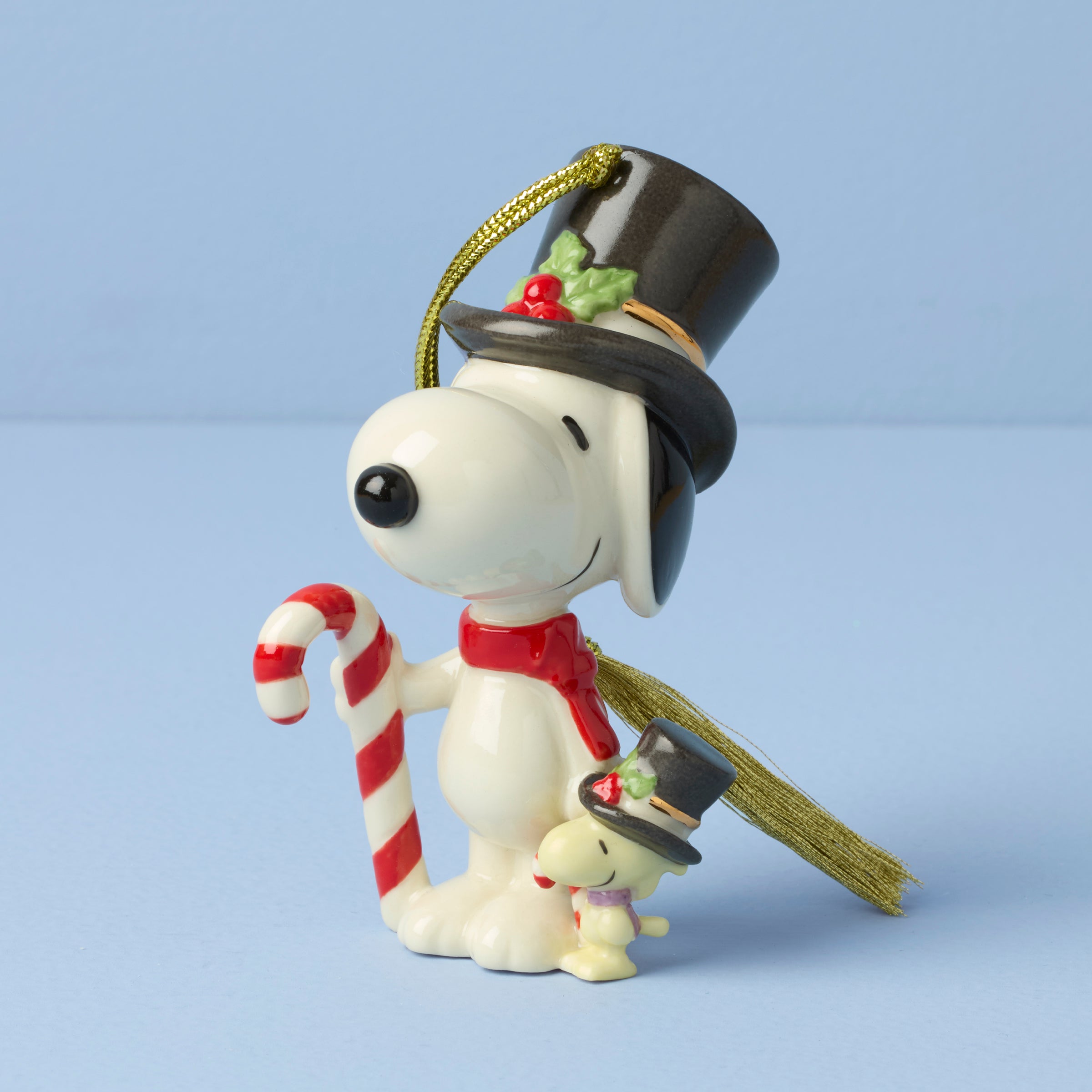 Snoopy & Woodstock With Candy Ornament