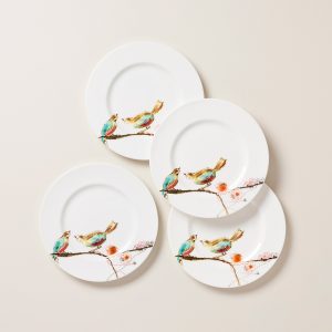 Chirp Salad Plates - Set of 4