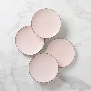 Trianna Coupe Salad Plates - Set of 4