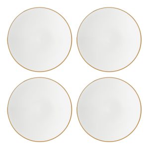 Trianna Coupe Salad Plates - Set of 4