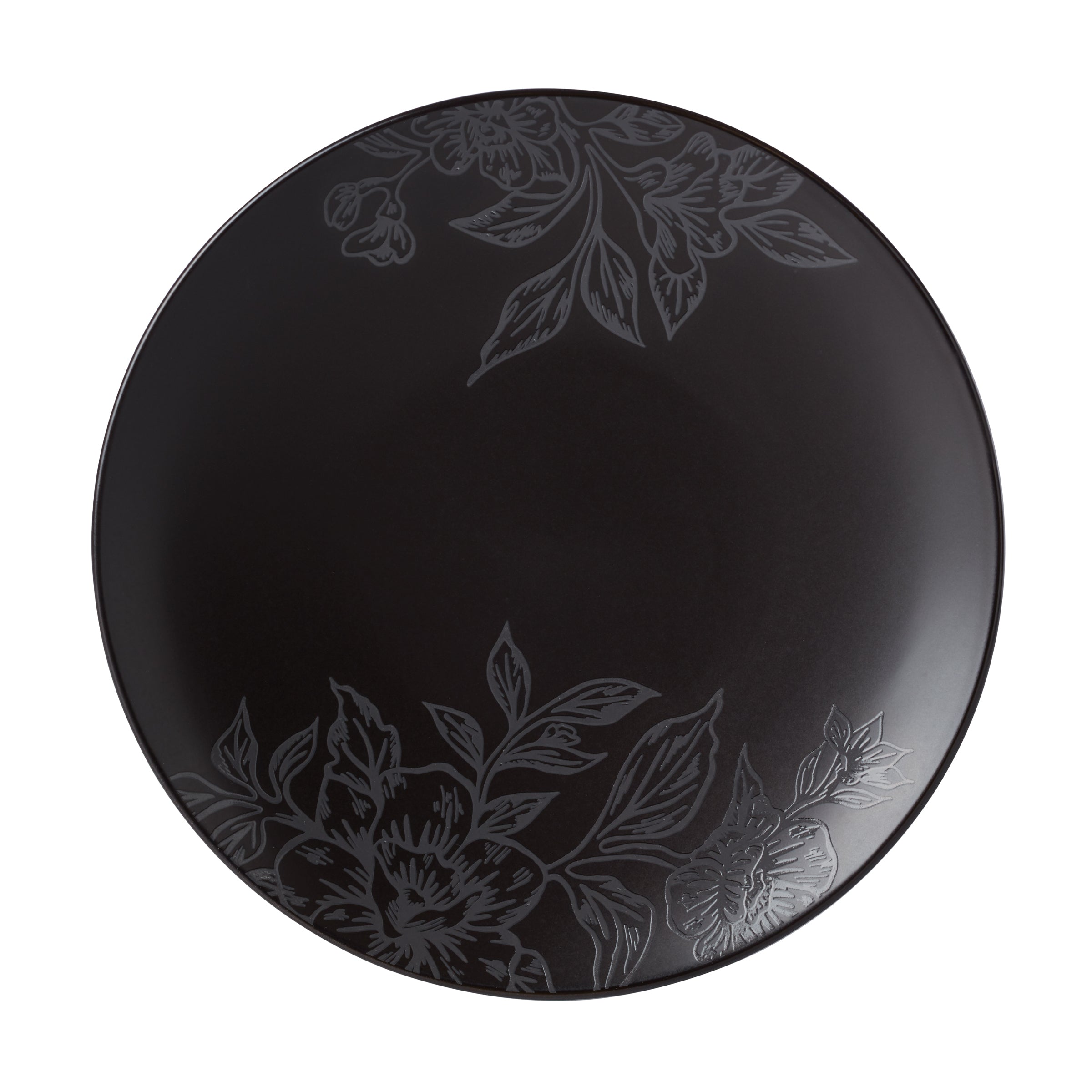 Roseto Charcoal 12-Piece Dinnerware Set - Image 12